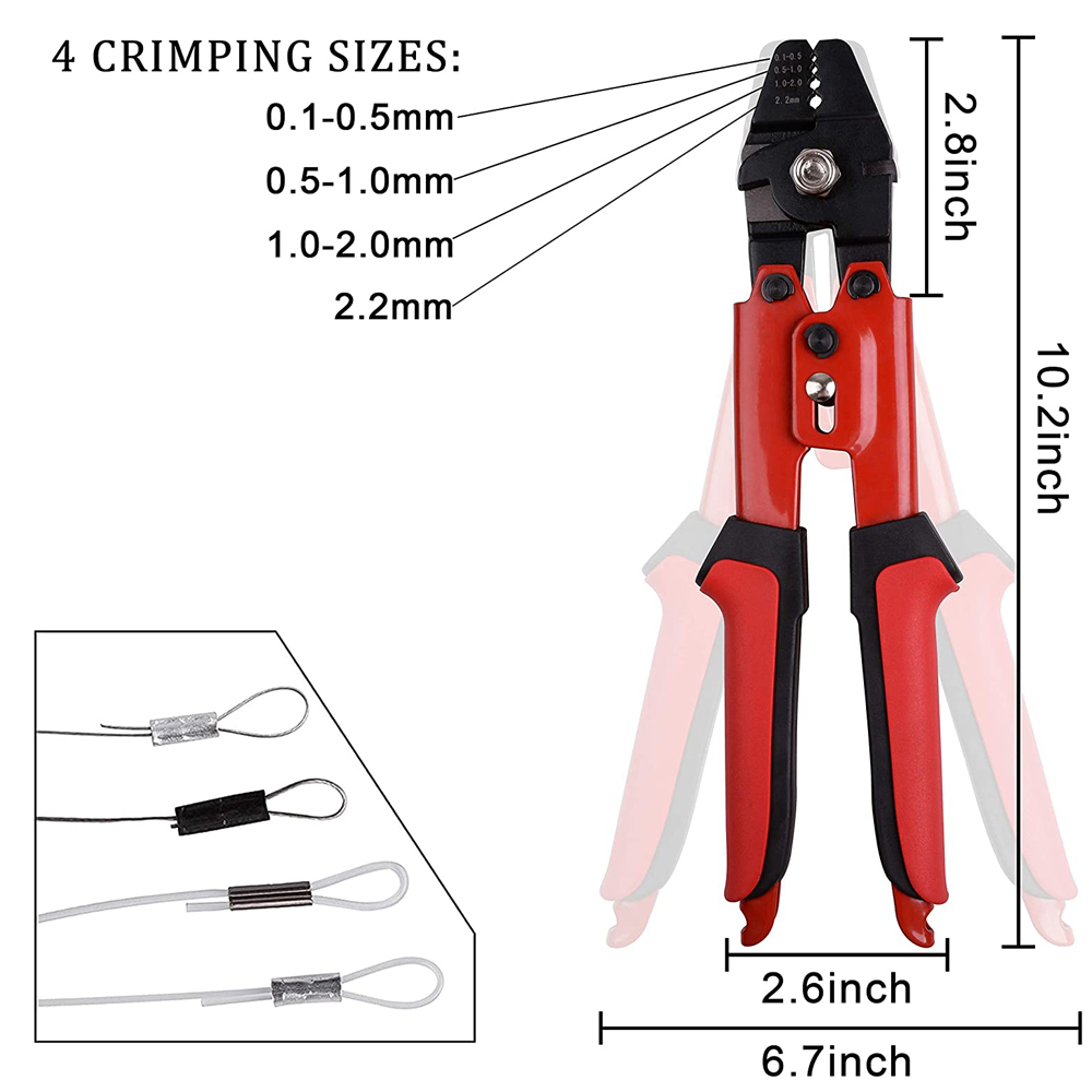 300pcs Crimp Fishing Sleeves S - огляд і ціна Leader Line