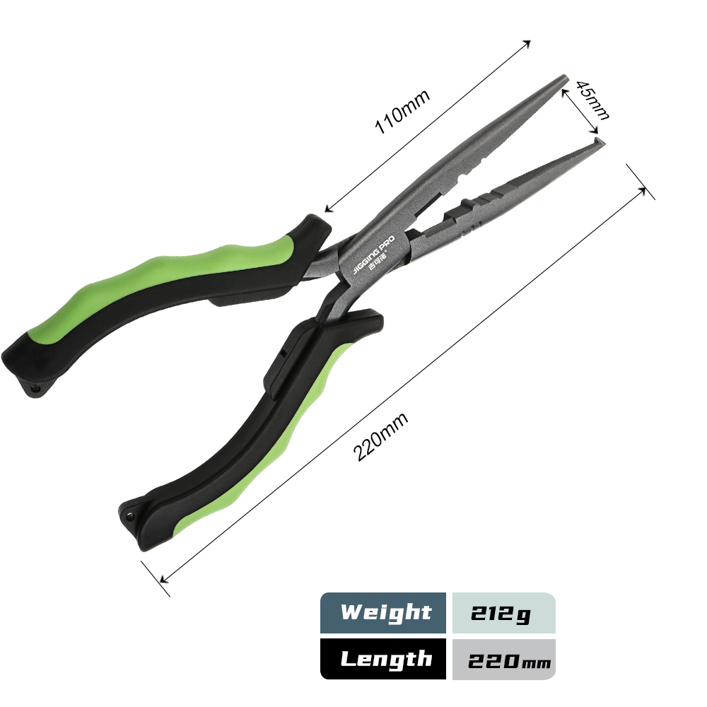 JIGGINGPRO Long Nose Fishing P - огляд і ціна Saltwater Line