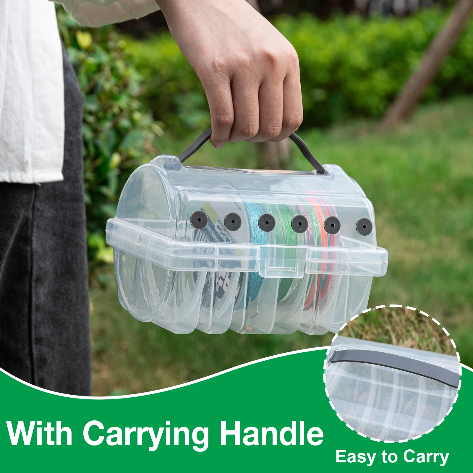 Goture Fishing Line Storage Bo - огляд і ціна Fishing Line Box