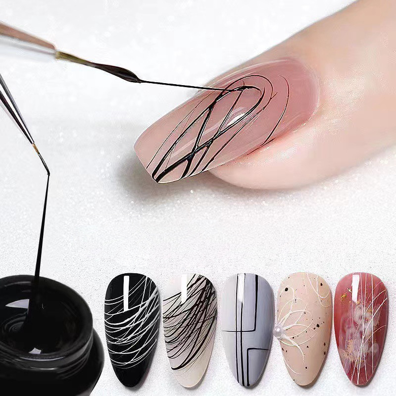 Nail Art Drawing Gel, Elastic  - огляд і ціна Copolymer Line