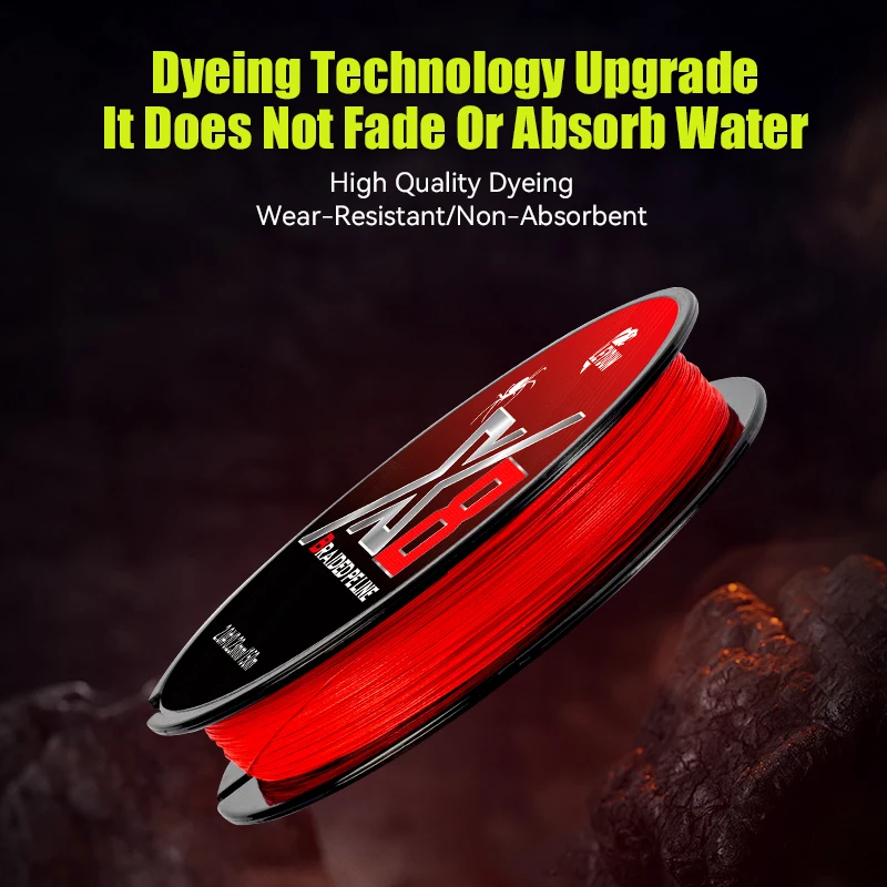 LEYDUN Not-Fading Red Fishing  - огляд і ціна Ice Fishing Line