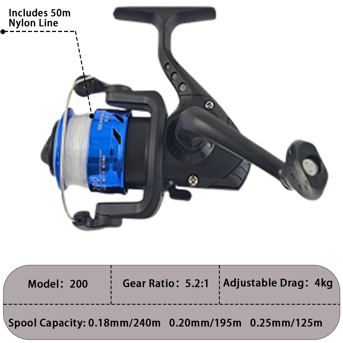 Mini Telescopic Sea Fishing Ro - огляд і ціна Saltwater Line