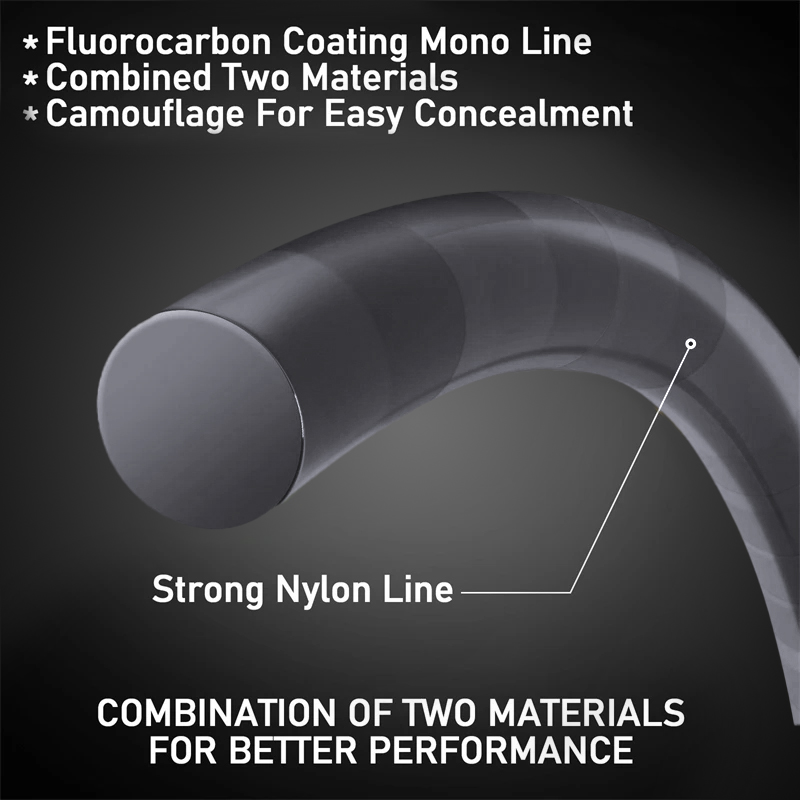 ZUKIBO 2000m 1000m 500m Invisi - огляд і ціна Copolymer Line