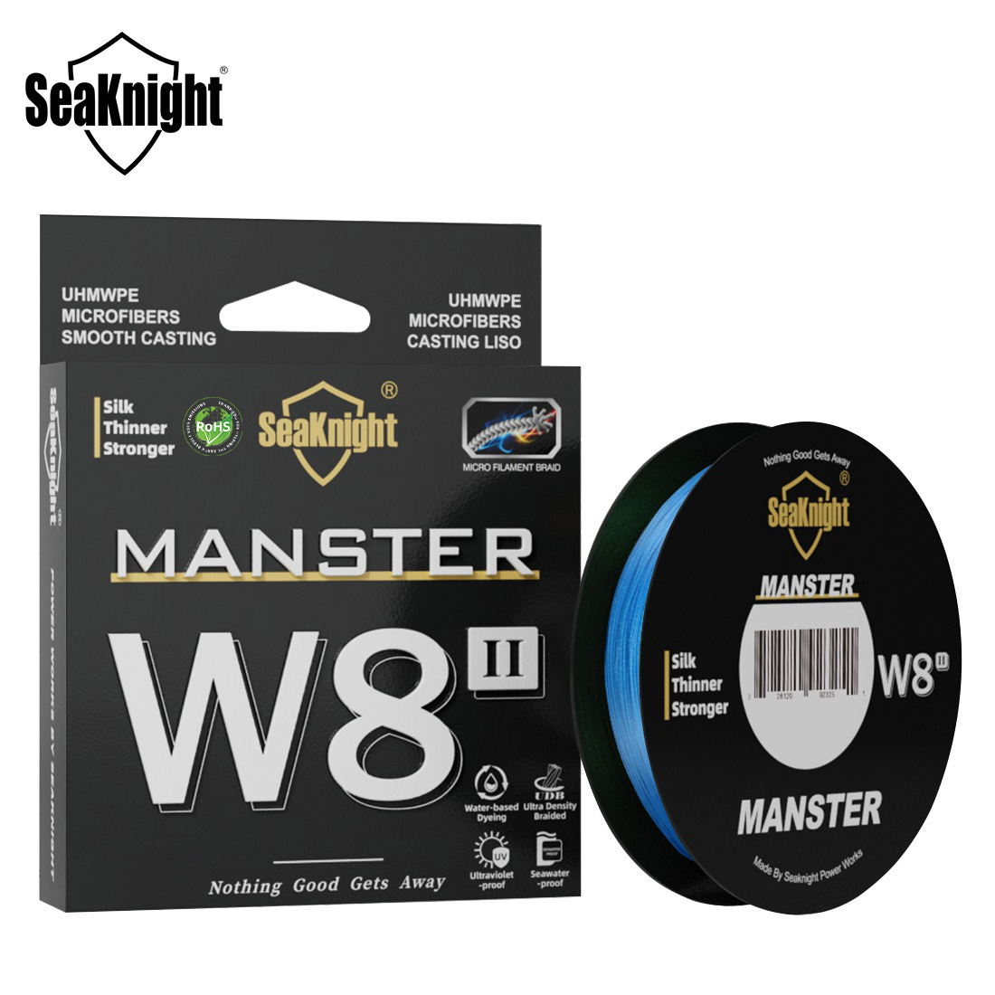 SeaKnight Brand W8 II 300M PE  - огляд і ціна Ice Fishing Line