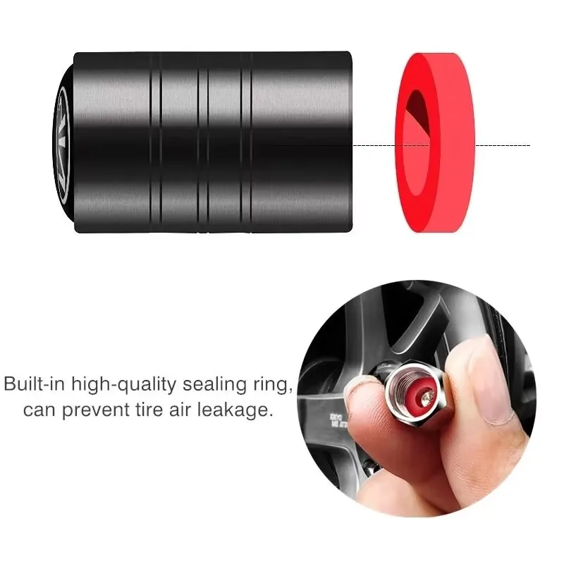 4Pcs Car Styling 3D Aluminum M - огляд і ціна Tippet Line