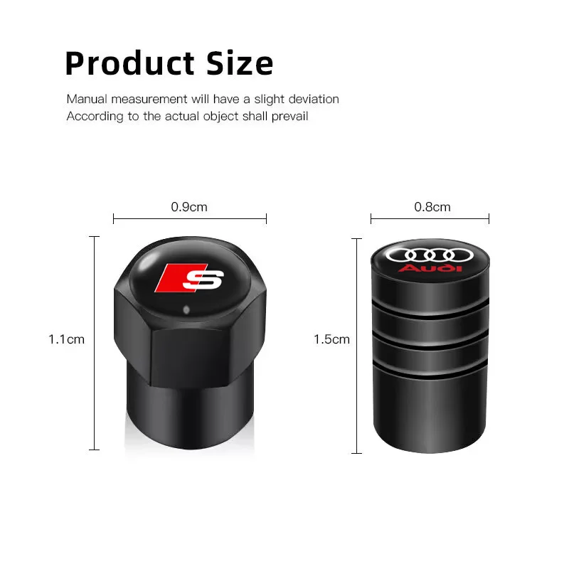 4Pcs Car Styling 3D Aluminum M - огляд і ціна Tippet Line